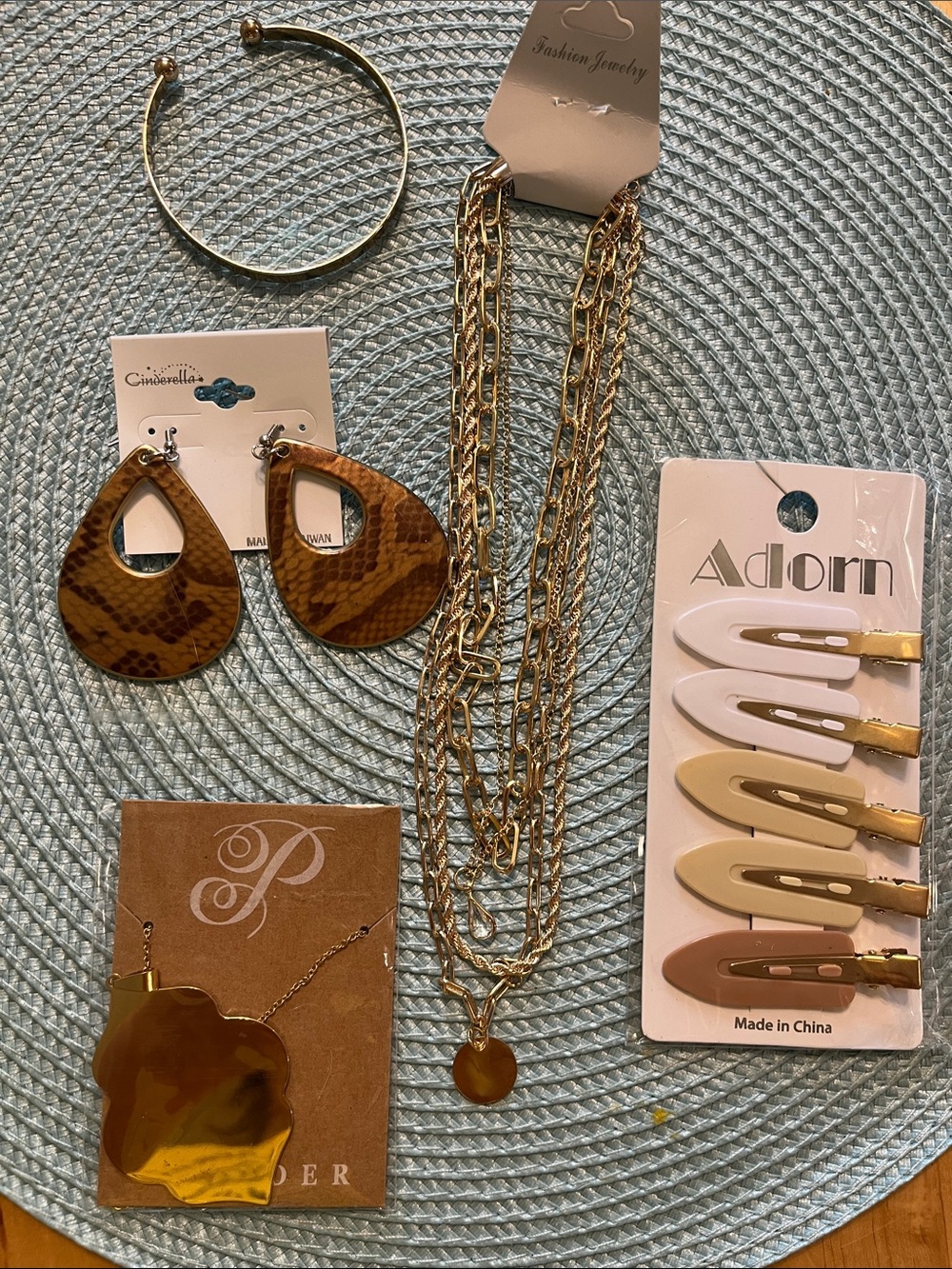 Gold-Tone Fashion Jewelry Bundle